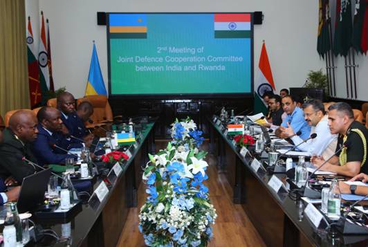 India and Rwanda Agree to Expand Bilateral Defence Partnership during 2nd JDCC Meeting in New Delhi